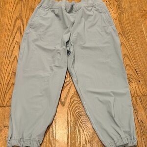 lululemon athletica Light Gray pull on Joggers size 12